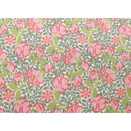 Tilda Stoffe Nelken Blumen Blätter Baumwolle Patchwork Quilten Songbird