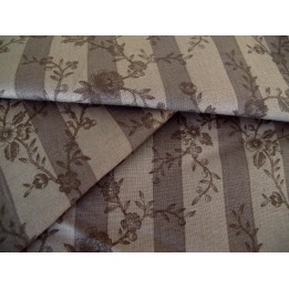 Quiltstoff Blumenstoff Blumen Streifen Papillon nougat Patchworkstoff