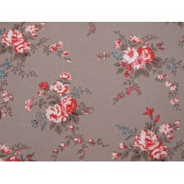 Stoff Rosen Lyda Rose Patchworkstoff Baumwolle Blumen Moda Bunny Hill Designs