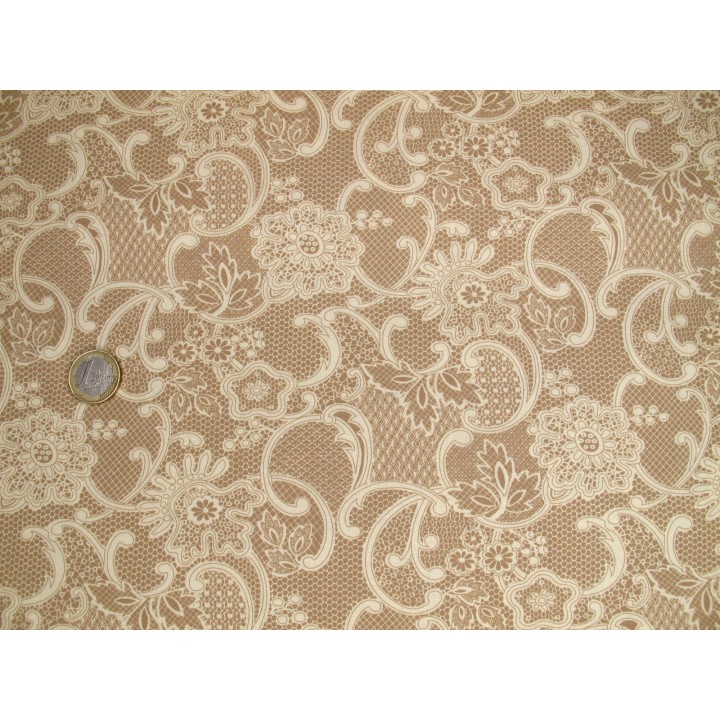 Stoff Spitze Lydias Lace Patchworkstoff Baumwolle Meterware Moda