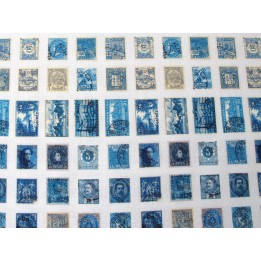 Tim Holtz Patchworkstoff Briefmarken Baumwolle Ecelctic Elements Meterware Junk Journal