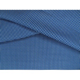 Patchworkstoff Karo blau Ladies Legacy Baumwolle Meterware Stoffe