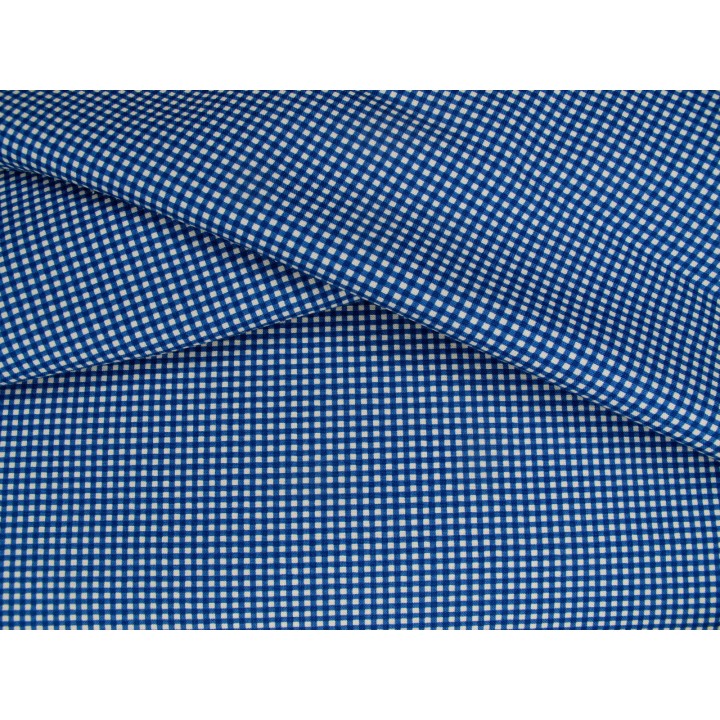 Patchworkstoff Karo blau Ladies Legacy Baumwolle Meterware Stoffe