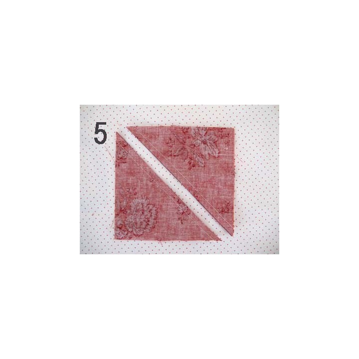 schnelle Halbquadrat-Dreiecke