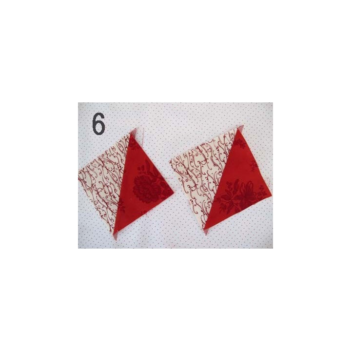schnelle Halbquadrat-Dreiecke