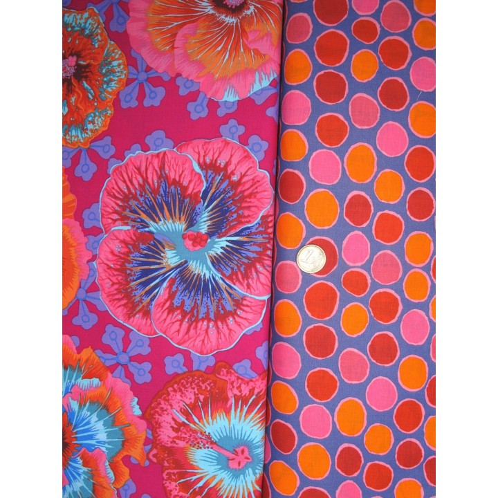 Patchwork Stoffpaket Kaffe Fassett blau 75012