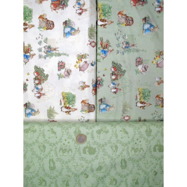 Patchwork Stoffpaket Peter Hase Kinderstoffe 75035