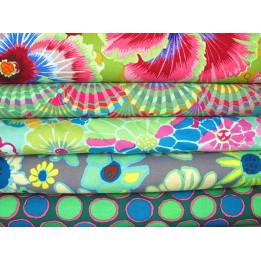 Kaffe Fassett Stoff Patchwork Baumwolle Blumen Tupfen Dots