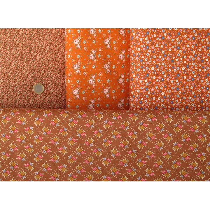 Tilda Stoffpaket Blumen Rosen Herbst 77001