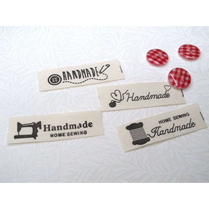 Webband Borte Label Handmade