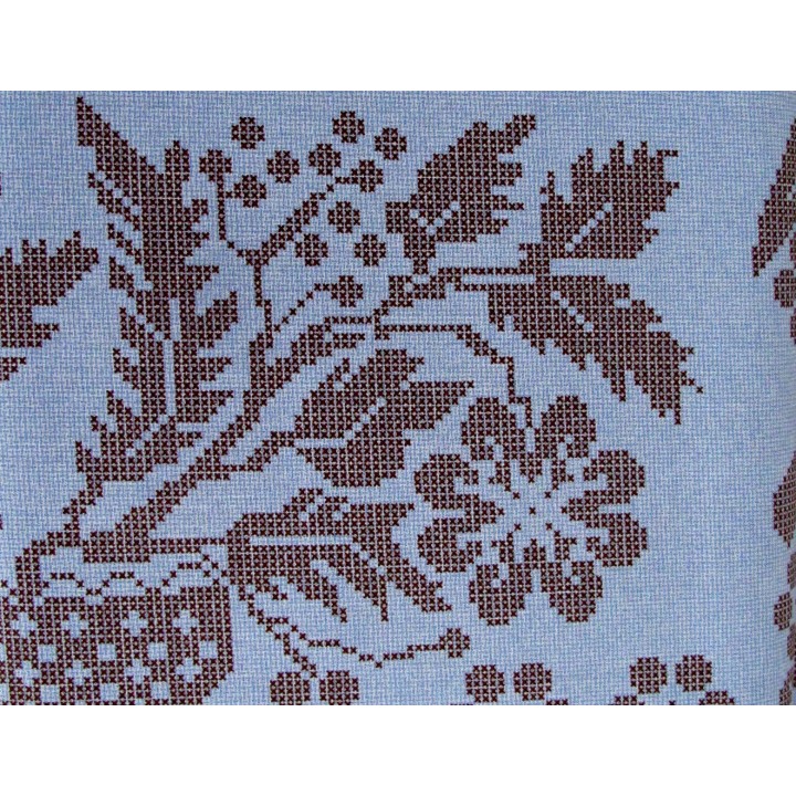 Fat Quarter blau braun