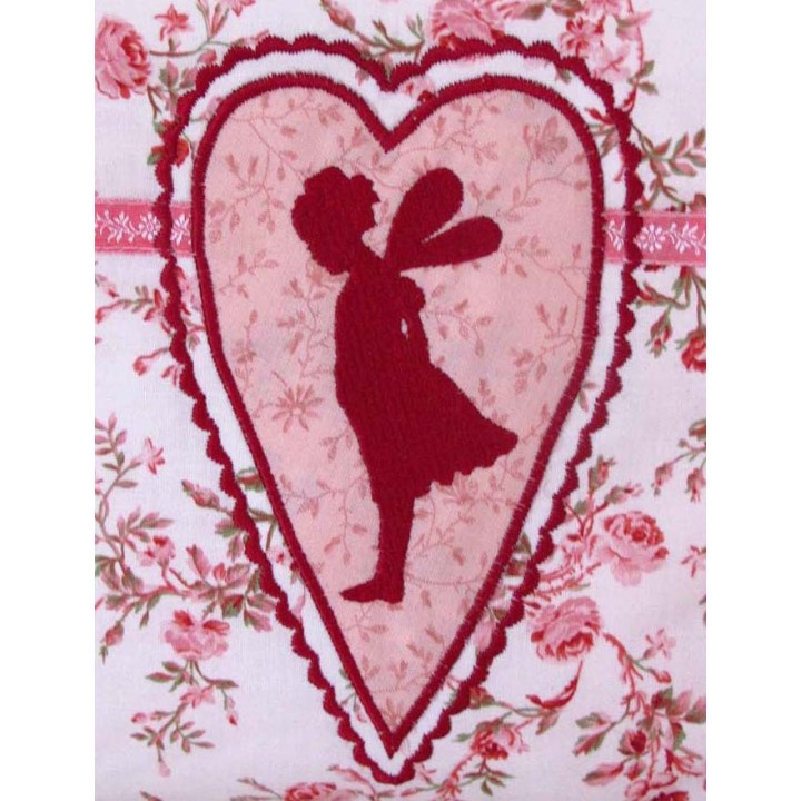 Kosmetiktasche  Elfe rot rosa