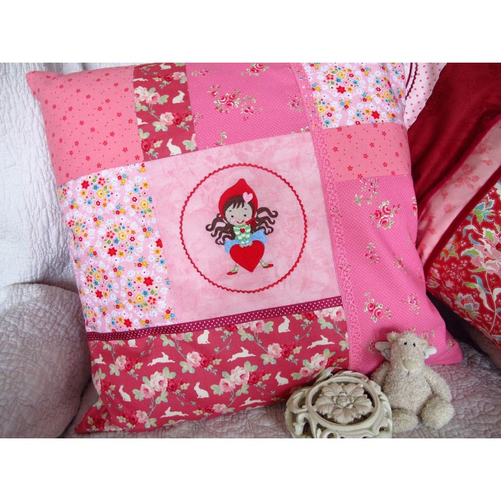 Kinderkissen rosa pink