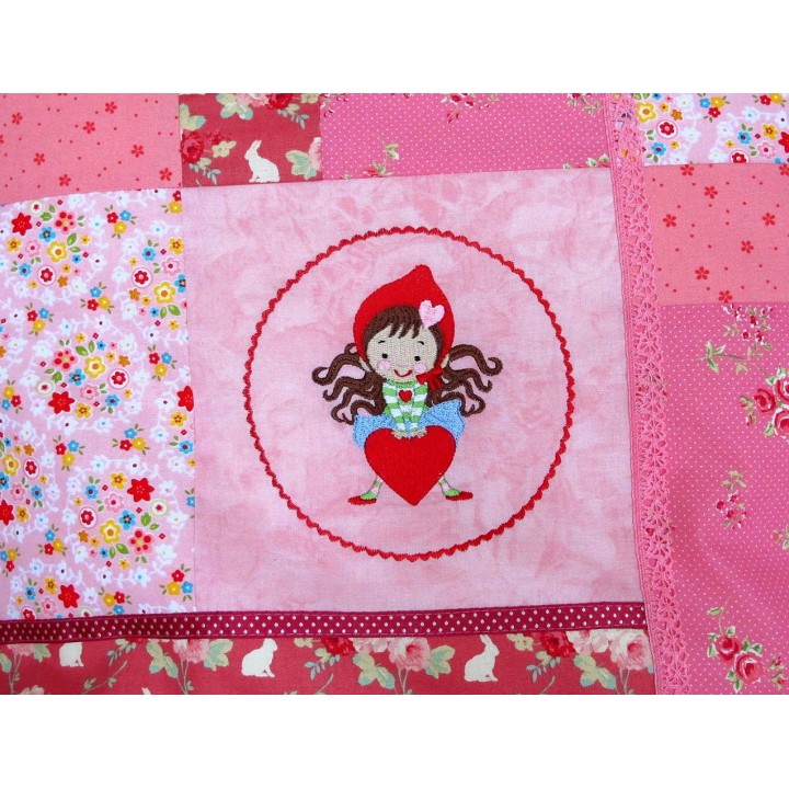 Kinderkissen rosa pink