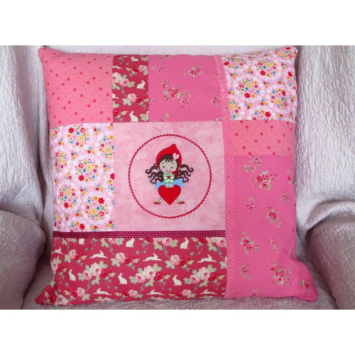Kinderkissen rosa pink