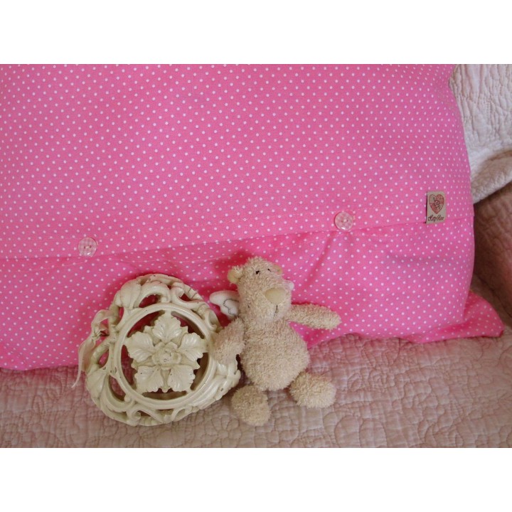 Kinderkissen rosa pink