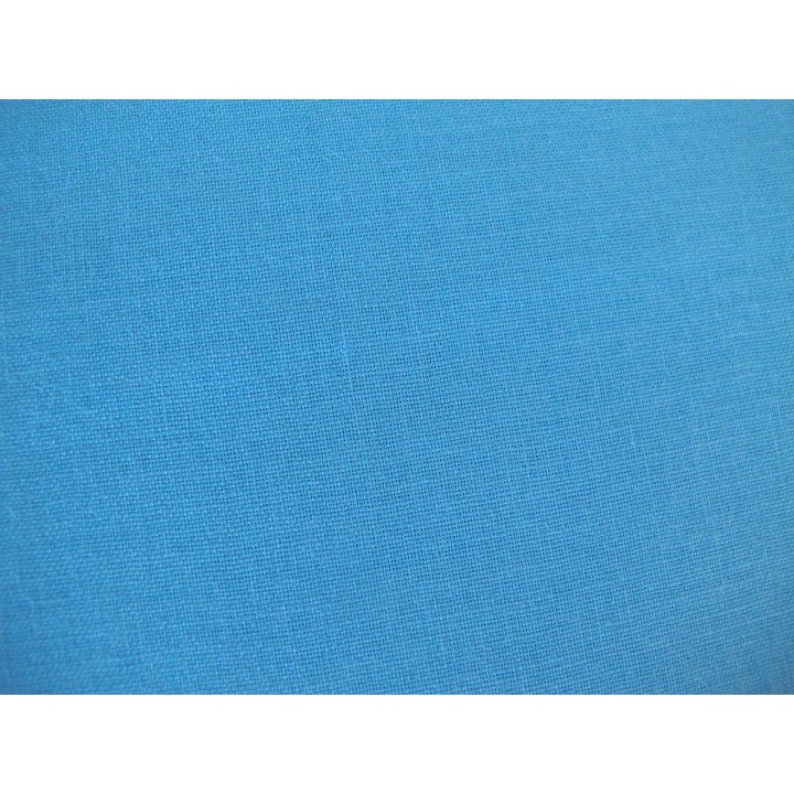 Patchworkstoff mittleres blau uni