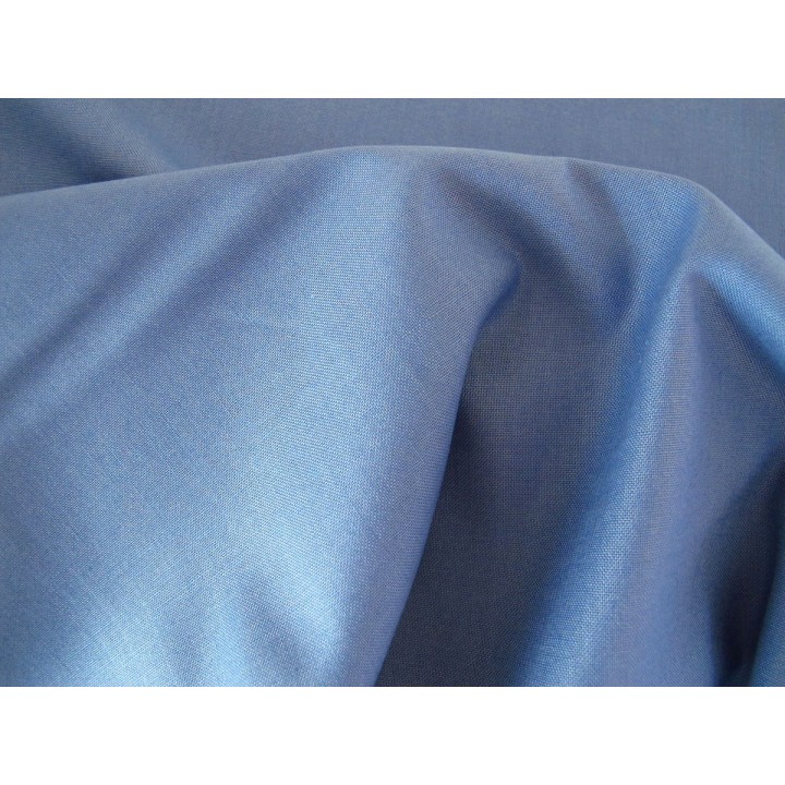 Patchworkstoff hell blau uni