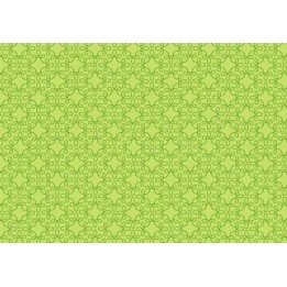 Fat Quarter Ornamentstoff hell grün