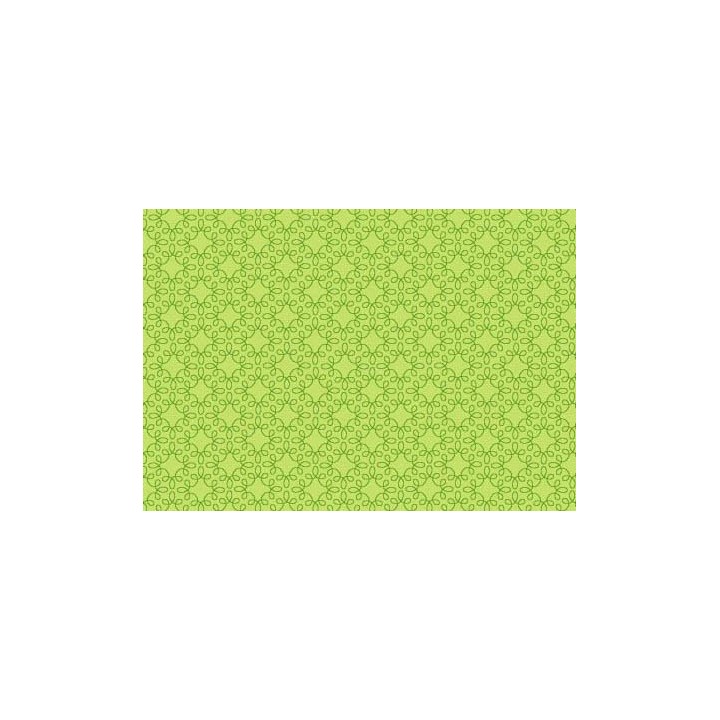 Fat Quarter Ornamentstoff hell grün