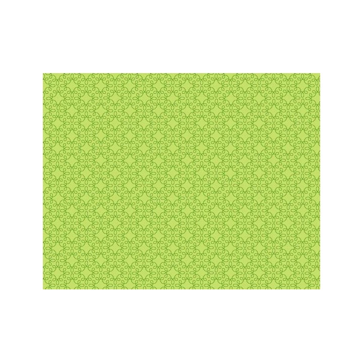 Fat Quarter Ornamentstoff hell grün