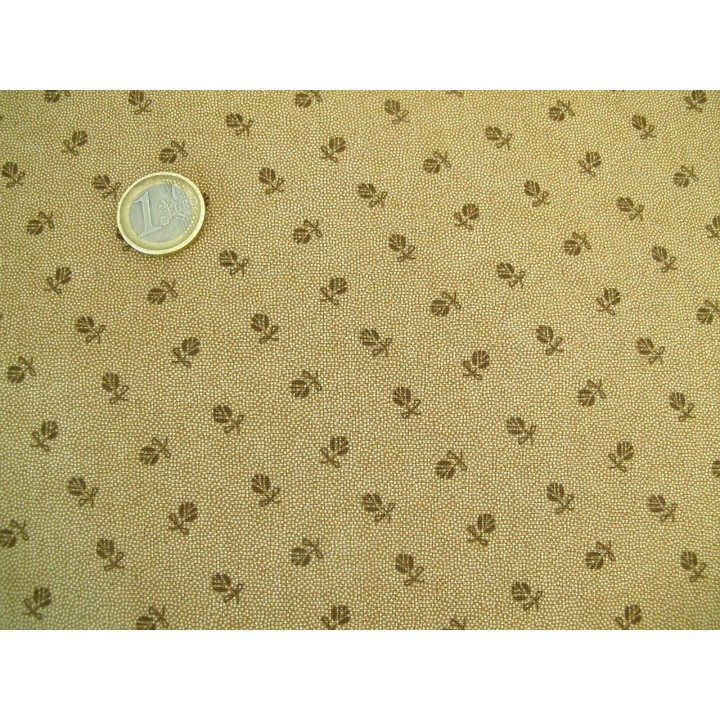 Stoff Blümchen grün Madeline