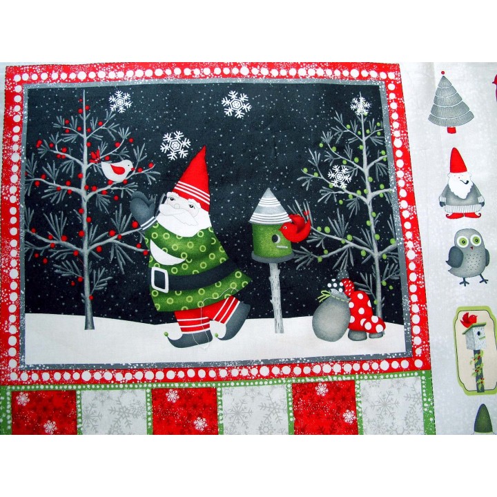 Adventskalender Panel Debbie Mumm Weihnachten