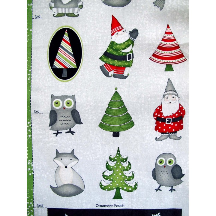 Adventskalender Panel Debbie Mumm Weihnachten