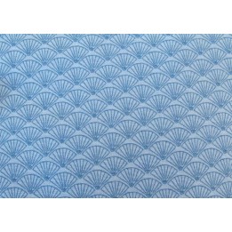 Designerstoff blau Lynette Anderson Patchworkstoff