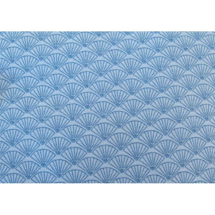 Designerstoff blau Lynette Anderson Patchworkstoff