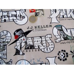 Patchworkstoff Eifelturm Couturiere Parisienne Riley Blake