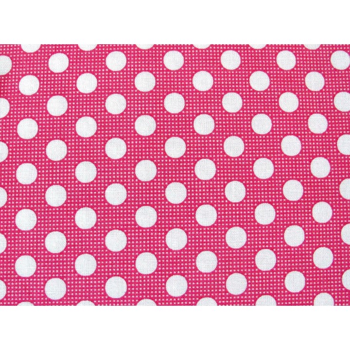 Tilda Stoffe pink Medium Dots Punktestoff
