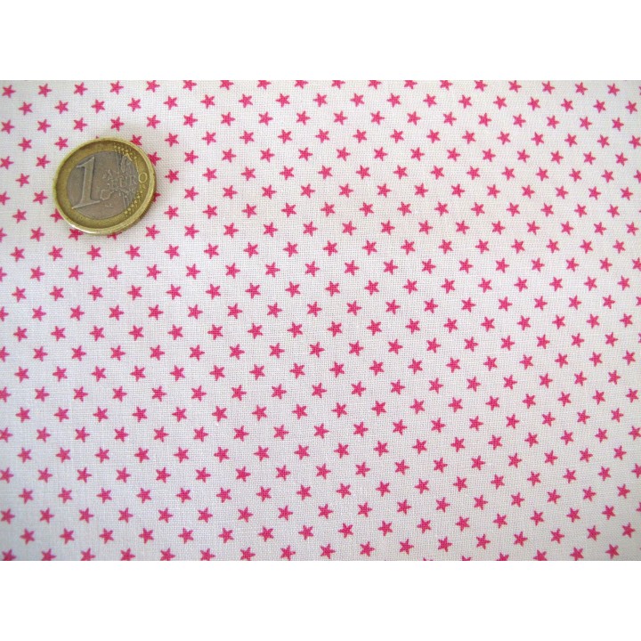 Tilda Stoffe Sternchen rosa Basic Tiny Star Pink