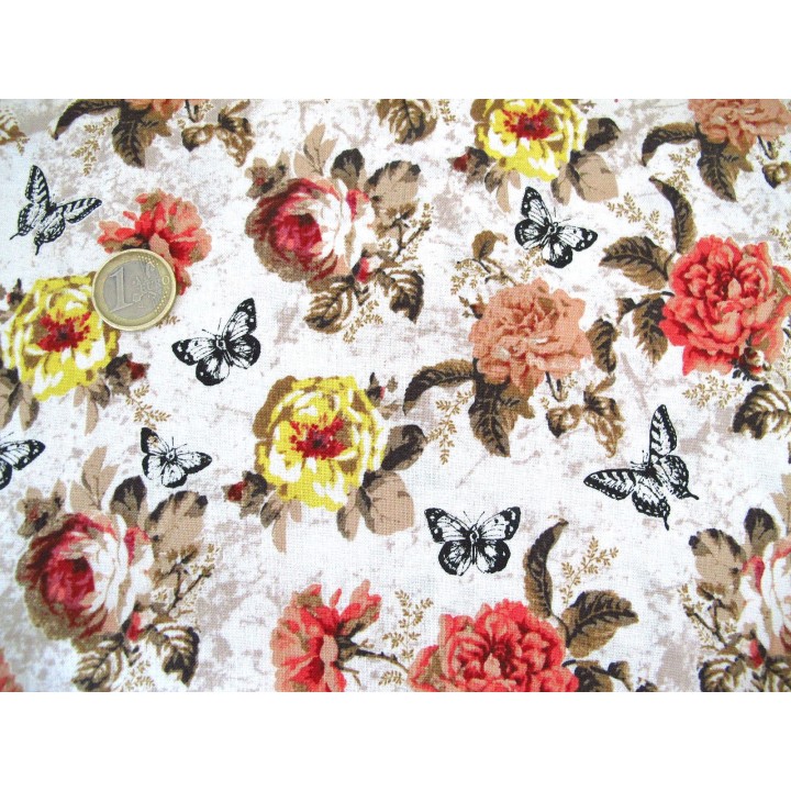 Rosenstoff Afternoon Tea Quiltstoff