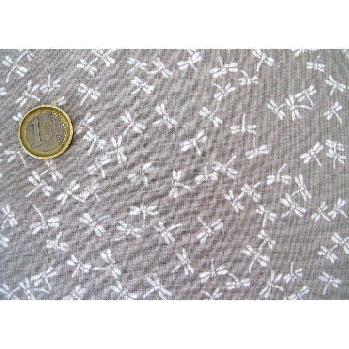 Westfalenstoff Libellen beige Kyoto