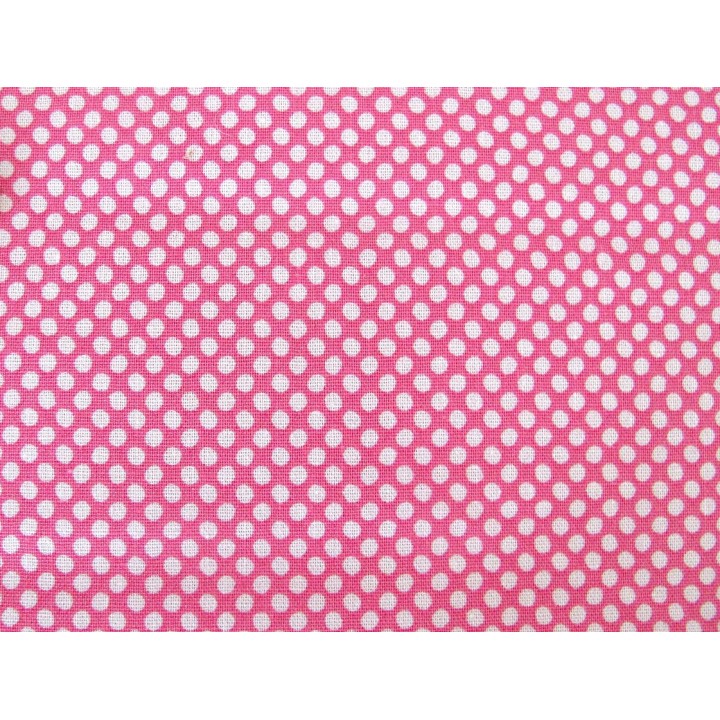 Tilda Stoffe Classic Basics Paint Dots Pink Pünktchenstoff