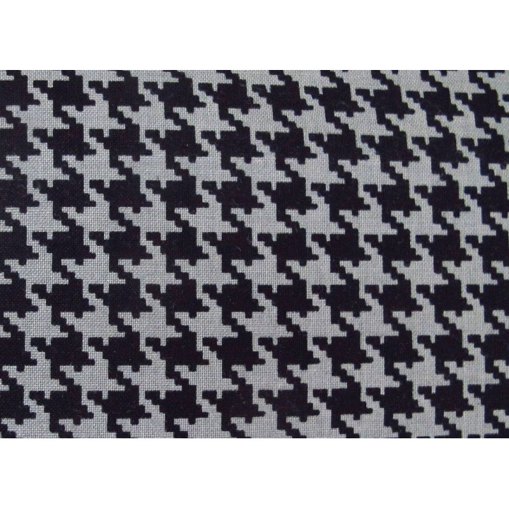 Quiltstoff Hahnentritt Midwinter Song Patchworkstoff