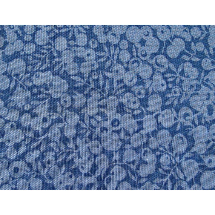 Patchworkstoff Beeren blau Wiltshire Quiltstoff
