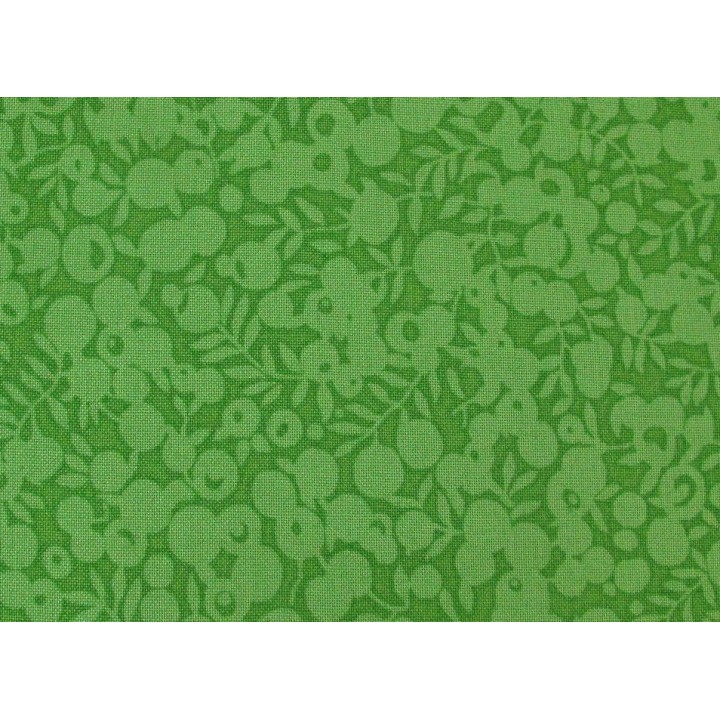 Patchworkstoff Beeren grün Wiltshire Liberty