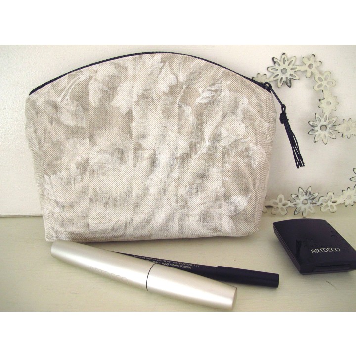 Kosmetiktasche  rot creme