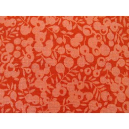Patchworkstoff Beeren orange Wiltshire Liberty
