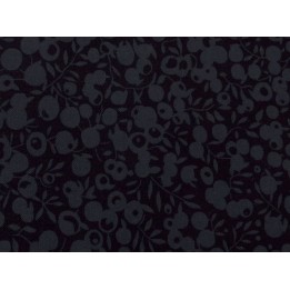 Patchworkstoff Beeren schwarz Wiltshire Liberty