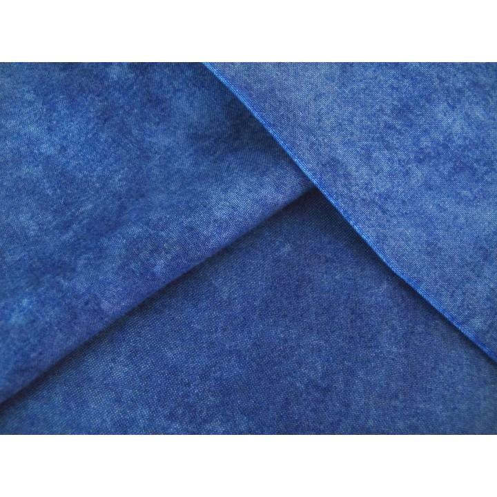 Patchworkstoff blau Shadow Play Stoff uni