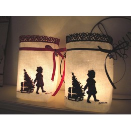 Lichtbeutel für Weihnachten