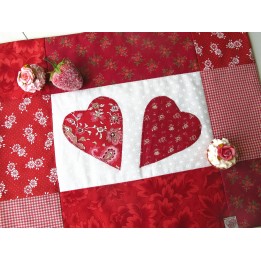 Freebie Tisch-Set Herzchen