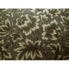 Blumenstoff grün Midnight Clear Patchworkstoff