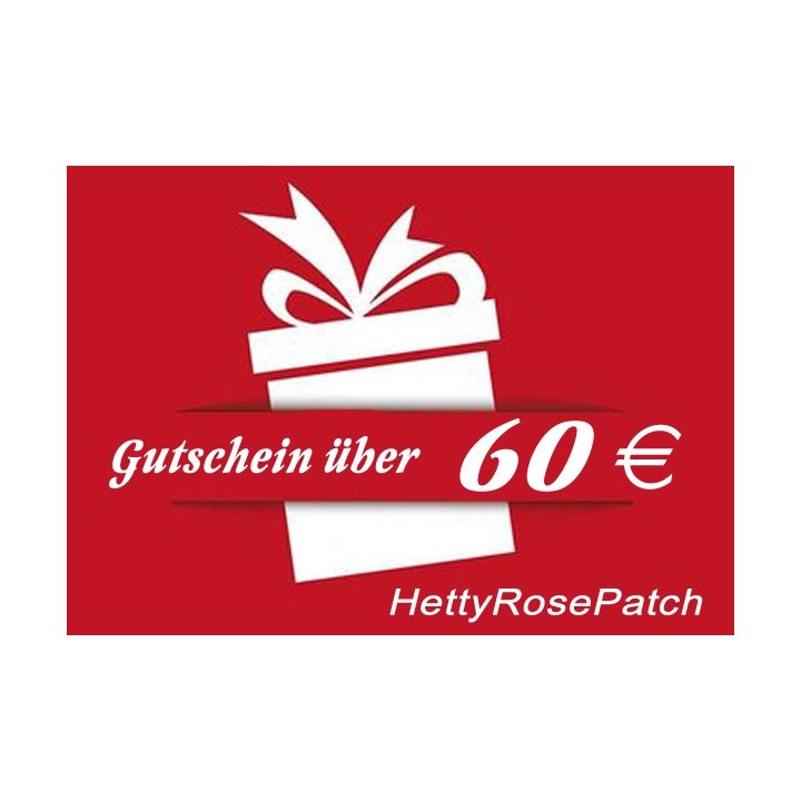Gutschein 60 EUR