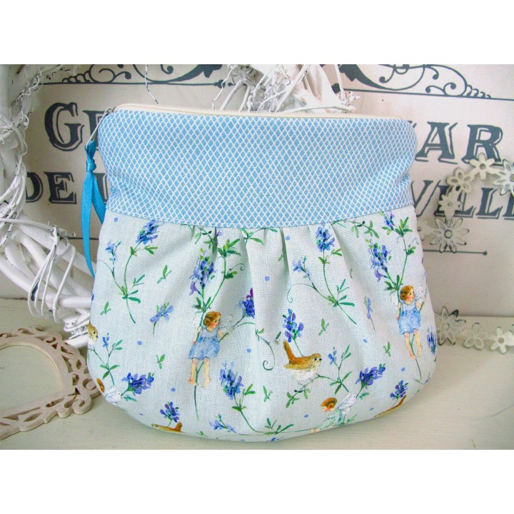 Kosmetiktasche  grün türkis