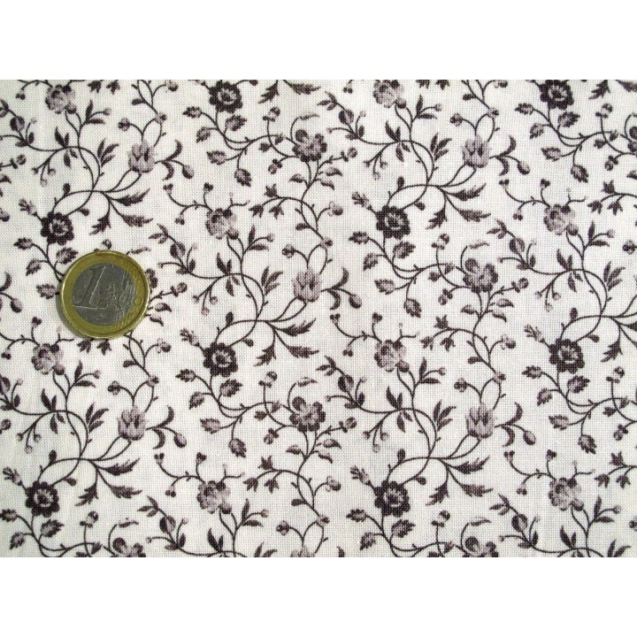 Patchworkstoff Blumenstoff Shades Of Grey